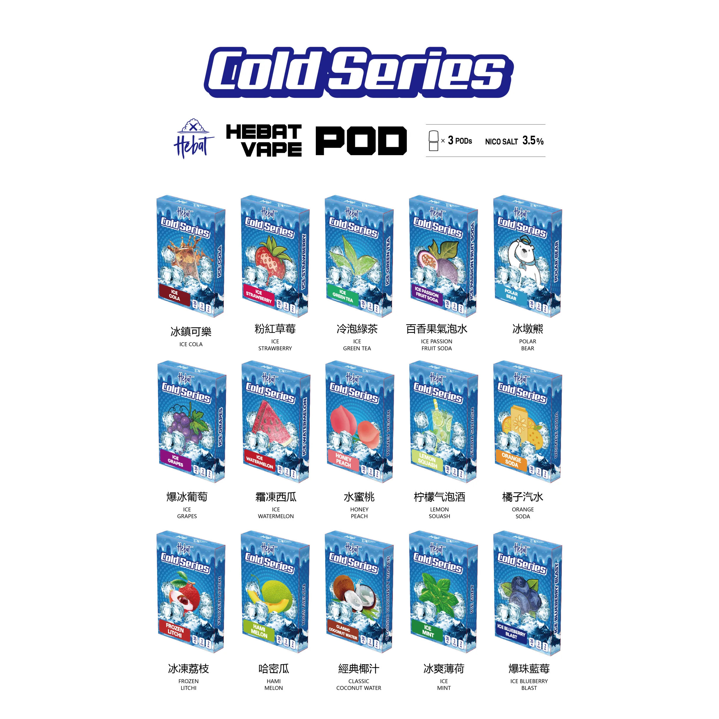 <p><strong>HebaT煙蛋|盒裝3顆入<br />
一代通用蛋 新品上市</strong></p>